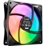 be quiet! Light Wings LX PWM high-speed 120 mm Triple Pack, Ventilateur de boîtier Noir, 4-Pin PWM, LED, 3 pièces