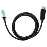 i-tec USB-C > DisplayPort, Adaptateur Noir, 2 mètres, 4K 60 Hz