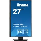 iiyama ProLite XUB2793HS-B7 27" Moniteur  Noir, 100 Hz, HDMI, DisplayPort, Audio, Adaptive Sync