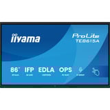 iiyama iiya 86 T T8615A-B1AG 60Hz 4K IPS, Affichage public Noir