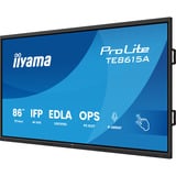 iiyama iiya 86 T T8615A-B1AG 60Hz 4K IPS, Affichage public Noir
