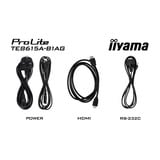 iiyama iiya 86 T T8615A-B1AG 60Hz 4K IPS, Affichage public Noir