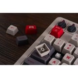 8BitDo clavier gaming Gris/rouge foncé, Layout États-Unis, Kailh Box White