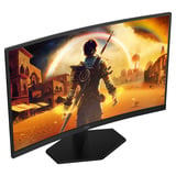 AOC C27G42FE 27" Moniteur gaming incurvé  Noir/Rouge, HDMI, DisplayPort, 180 Hz