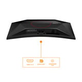 AOC C27G42FE 27" Moniteur gaming incurvé  Noir/Rouge, HDMI, DisplayPort, 180 Hz