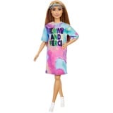 Barbie Fashionistas Doll 159 - Robe T-Shirt Tie-Dye, Poupée 