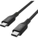 Belkin BoostCharge USB-C > USB-C, Câble Noir, 1 mètre, 240 W