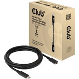 Club 3D CAC-1529, Câble d'extension Noir