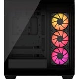 Corsair 3500X ARGB boîtier midi tower Noir | 2x USB-A | 1x USB-C | RGB | Window