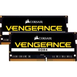 Corsair Vengeance 32 Go DDR4-3200 (2x 16 Go) mémoire PC portable Noir, CMSX32GX4M2A3200C22, SO-DIMM