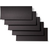 Cricut Joy Smart Paper Sticker Cardstock - Black, Papier autocollant Noir, 13.9 x 33 cm