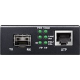 Cudy MC220P Gigabit PoE Ethernet Media Converter Noir, PoE