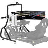 Fanatec GT Triple Monitor Expansion, Support Noir/Noir