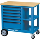 GEDORE 6620540 établi, Chariot à outils bleu, 530 mm, 880 mm, 78 kg