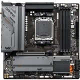 GIGABYTE B650M GAMING X AX carte mère socket AM5 Gris/Noir, RAID, 2.5 Gb-LAN, Wi-Fi 6E, BT 5.2, Sound, µATX