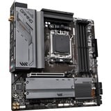 GIGABYTE B650M GAMING X AX carte mère socket AM5 Gris/Noir, RAID, 2.5 Gb-LAN, Wi-Fi 6E, BT 5.2, Sound, µATX