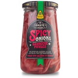 Grate Goods Spicy Onions Barbecue Pickles, Assaisonnement 370 ml, épicé-acide