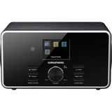 Grundig DTR 4500 BT DAB BLACK Lecteur de CD, Radio Noir, 7 W, FM, LCD, 3,5 mm, 150 mm, 122 mm