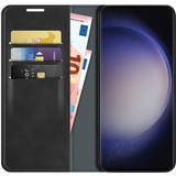 Just in Case Samsung Galaxy S23 Ultra - Wallet Case, Housse/Étui smartphone Noir