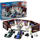 LEGO City - Garage F1 avec Mercedes-AMG et Alpine, Jouets de construction 60444
