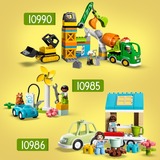 LEGO DUPLO - Maison familiale sur roues, Jouets de construction 