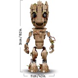 LEGO Marvel - Je s'appelle Groot, Jouets de construction 76217