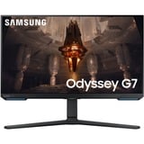 SAMSUNG Odyssey G7 G70B 28" 4K UHD Moniteur gaming  Noir, 2x HDMI, 1x DisplayPort, 2x USB-A 3.2 (5 Gbit/s), 1x RJ-45, 144 Hz