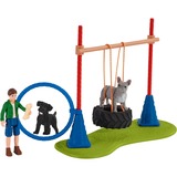 Schleich Farm World - Les chiens s'amusent en jouant, Figurine 42536