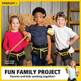 Stanley Junior Gants de travail, Outils pour enfants Gris/Jaune