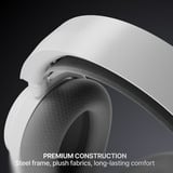 SteelSeries  casque gaming over-ear Blanc