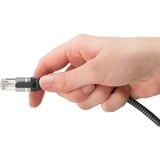 goobay USB-A 3.0 > RJ-45, Carte réseau Noir/Argent, 1.5 mètre