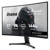 iiyama G-Master Black Hawk GC2781HSU-B1 27" Moniteur gaming incurvé  Noir, HDMI, DisplayPort, USB, Audio, AMD Free-Sync, 144 Hz