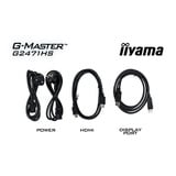iiyama G-Master Red Eagle G2471HS-B1 23.8" Moniteur gaming Noir, 1x DisplayPort, 2x HDMI, 240 Hz