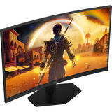 AOC C27G42ZE 27" Moniteur gaming incurvé Noir/rouge, 1x DisplayPort, 1x HDMI, 260 Hz, HDMI, DisplayPort, 260 Hz OC