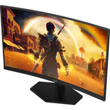 AOC C27G42ZE 27" Moniteur gaming incurvé Noir/rouge, 1x DisplayPort, 1x HDMI, 260 Hz, HDMI, DisplayPort, 260 Hz OC