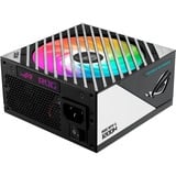 ASUS ROG Loki SFX-L alimentation modulaire 1200 watt Blanc, 1x 12V-2x6, 4x PCIe, 1200 W, 100 - 240 V, 1200 W, Actif, 110 W, 1200 W