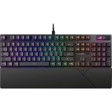 ASUS ROG Strix Scope II RX, clavier gaming Noir, Layout États-Unis, ROG RX Red