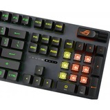 ASUS ROG Strix Scope II RX, clavier gaming Noir, Layout États-Unis, ROG RX Red