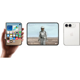 Apple iPhone Duo smartphone pliable Blanc | 2 To | iOS 27 | Dual-eSIM