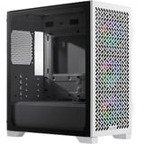 Cooler Master Elite 302 boîtier mini tower Blanc | 1x USB-A | 1x USB-C | RGB | Verre Trempé