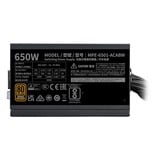 Cooler Master MWE 650 Bronze V3, 650 Watt alimentation  Noir, 4x PCIe