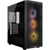 Corsair 3200D RS ARGB Smoke boîtier midi tower Gris foncé | 1x USB-A | 1x USB-C | RGB | Verre Trempé