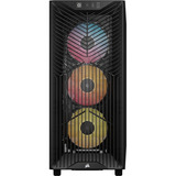 Corsair Corsair 3200D RS ARGB Smoke boîtier midi tower Gris foncé | 1x USB-A | 1x USB-C | RGB | Verre Trempé