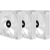 Corsair iCUE LINK QX120 RGB Starter kit ventilateurs de boîtier Blanc, 3 pièces, 120 x 120 x 25 mm, PWM