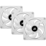 Corsair iCUE LINK QX120 RGB Starter kit ventilateurs de boîtier Blanc, 3 pièces, 120 x 120 x 25 mm, PWM