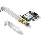 Cudy AX3000 Wi-Fi 6 Bluetooth PCI-E Adapter, Adaptateur WLAN Noir