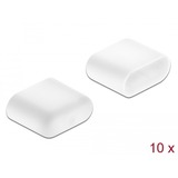 DeLOCK 64096 cache-poussière pour port 10 pièce(s) USB Type-C, Capuchon protecteur Blanc, USB Type-C, Blanc, 7,85 mm, 9,8 mm, 4,1 mm, 10 pièce(s)