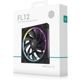 DeepCool FL12 ventilateur de boîtier RGB  Noir, 120 x 120 x 25 mm, PWM