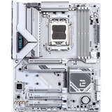 GIGABYTE B850 EAGLE WIFI7 ICE Carte mère - Processeurs AMD Ryzen série 9000, VRM numérique 8+2+2 phases, jusqu'à 8200 MHz DDR5 (O.C.), 1x M.2 PCIe 5.0 + 2x M.2 PCIe 4.0, Wi-Fi 7, LAN 2.5 GbE, USB 3.2 Gen 2 carte mère socket AM5 Blanc/Argent