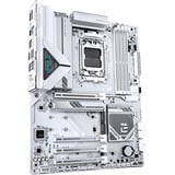 GIGABYTE B850 EAGLE WiFi7 ICE carte mère socket AM5 Blanc/Argent, RAID, 2.5Gb-LAN, Wi-Fi 7, BT 5.4, Sound, ATX